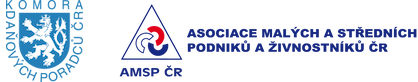 Logo AMSP a&nbsp;Komora daňových poradců
